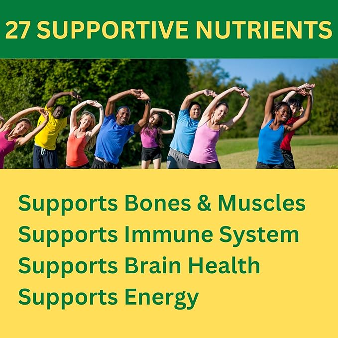 Greenfield Nutritions Halal Multivitamins for Women 60 Gelatin 27+ Vitamin B12, C, D3, Iron