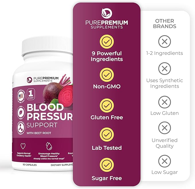PurePremium Beet Root Capsules for Normal 90 Beetroot