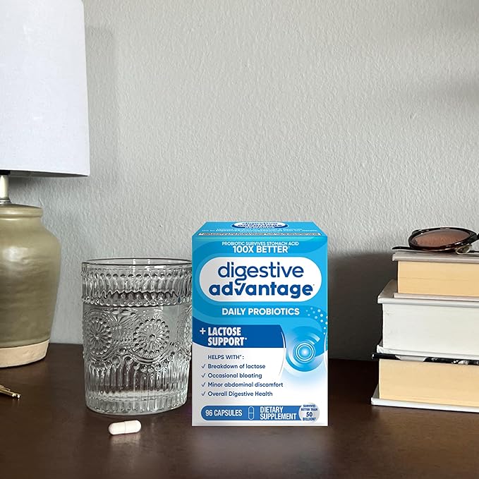 Digestive Advantage Probiotics + Lactase Digestive 96ct