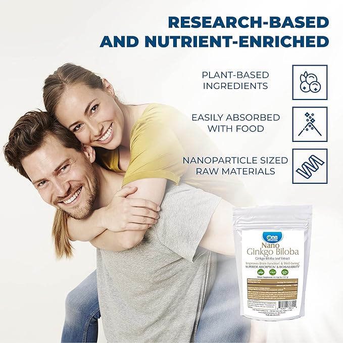 Ginkgo Biloba Extract Memory & Brain Supplements 227g