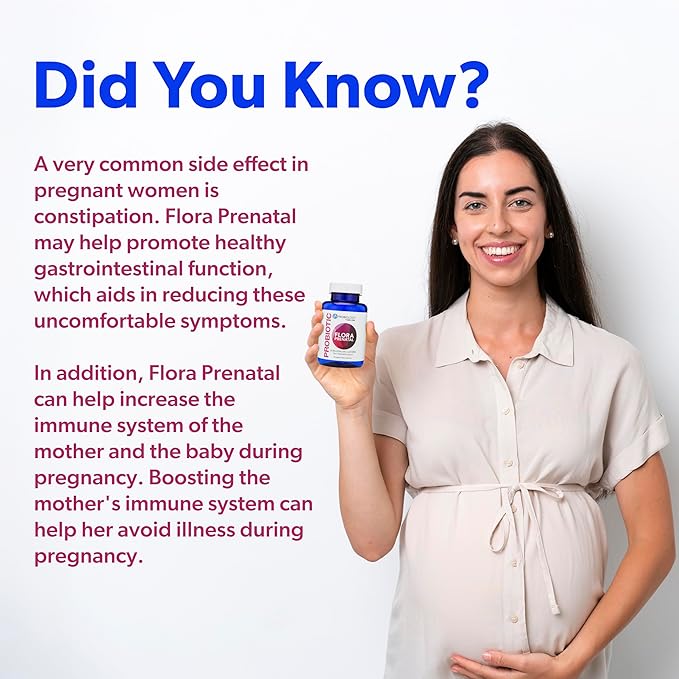belle+bella Probiology Flora Prenatal Capsules 30 Caps