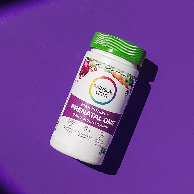 Rainbow Light High-Potency Prenatal One Multivitamin, 120 Count
