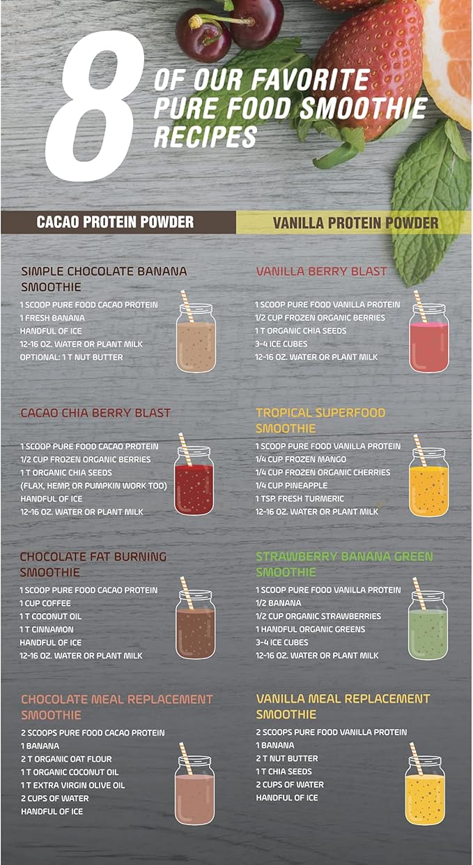 Plant Based Protein Powder with Probiotics