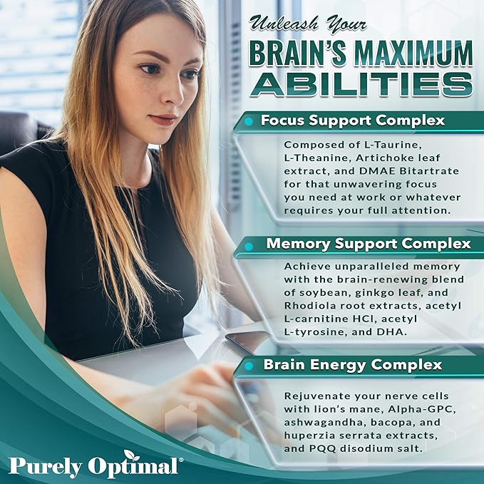 Premium Brain Supplement 60 Caps