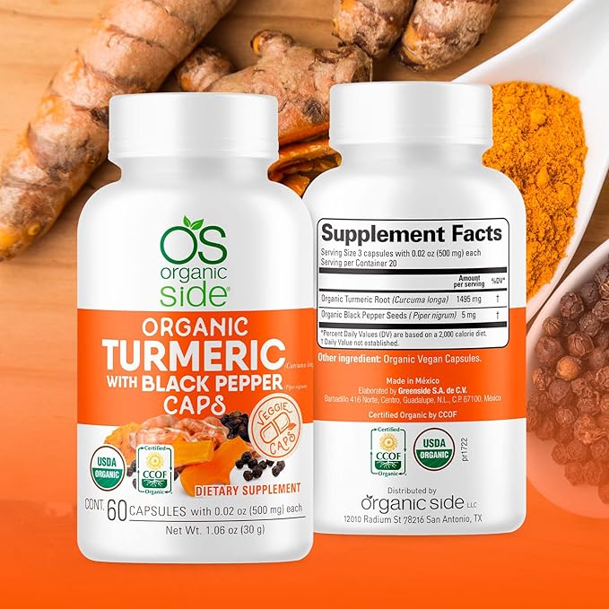 Turmeric with Black Pepper 60 Capsules