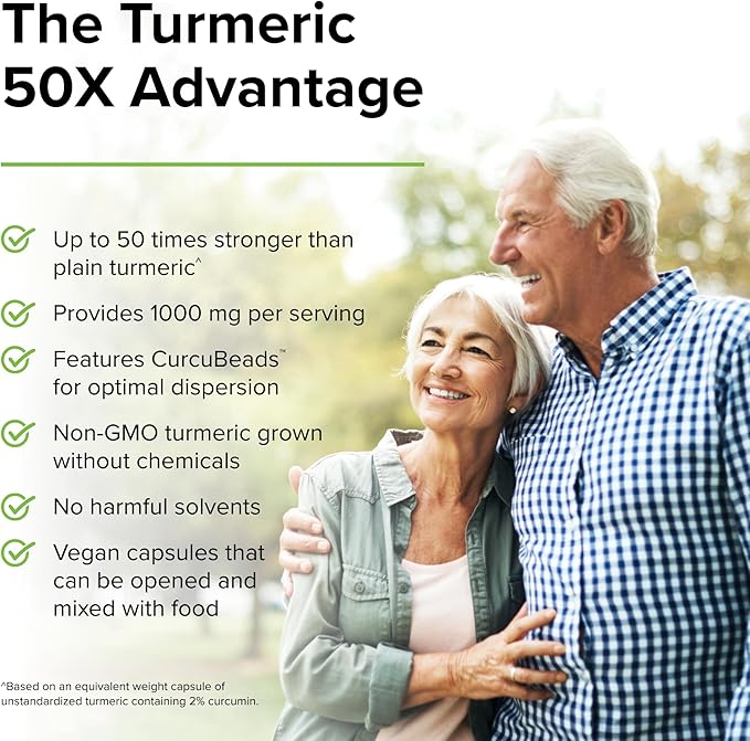 Terry Naturally Turmeric 50X 60 Capsules 30 Servings