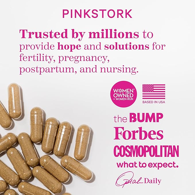 Pink Stork Postpartum Mood Support 60 Capsules