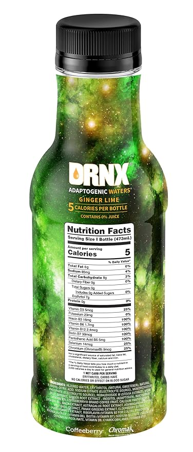 DRNX 12 Pack Adaptogenic Waters Complete 5 Calories