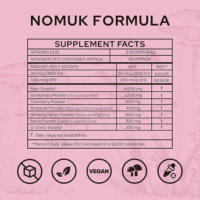 Woman Hormo Balance + Inositol 40:1| Hormonal Support for Women | 4 Adaptogens, Cranberry & Hibiscus Flavor | Promotes Hormo Balance, Energy & Menstrual Health | 100% Natural Ingredients, 40 Servings