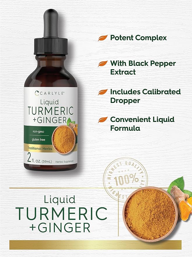 Carlyle Turmeric and Ginger Drops 2