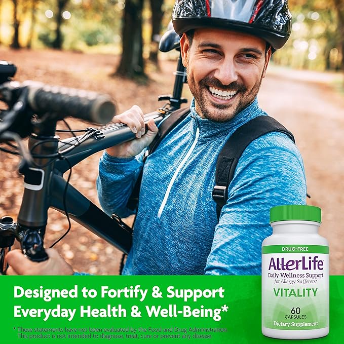 Vitality Capsules, Daily Allergy Supplements 60-Count