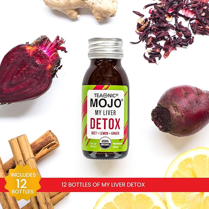 TEAONIC My Liver Mojo: Detox, Wellness 2 Fl. 12
