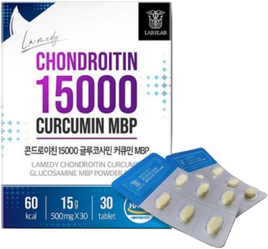 Chondroitin 15000 Curcumin MBP Lamedy Chondroitin 99.9% Joint (1 BOX)