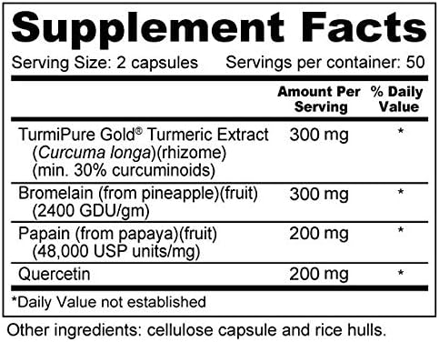 Repair Plus Featuring TurmiPure Gold Turmeric (100 Capsules)