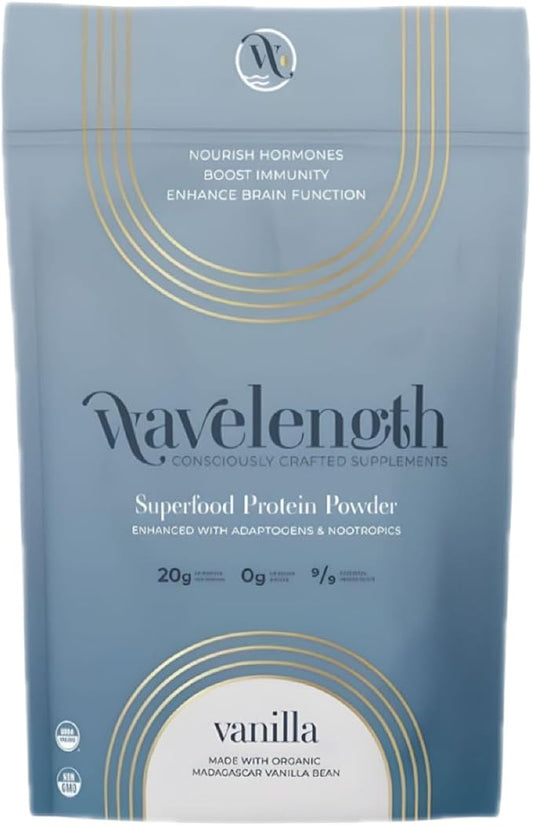 VANILLA Organic Plant-Based Superfood Protein Powder! 24.36