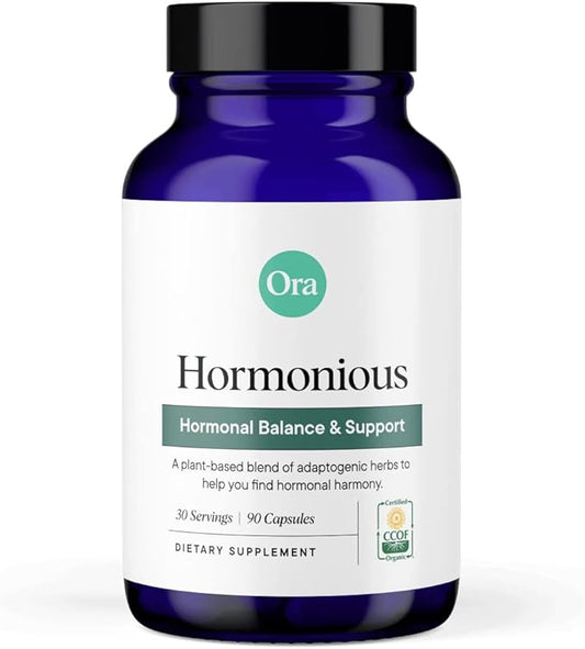 Ora Organic Natural Hormone Balance Supplement 90 Capsules