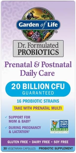 Dr. Formulated Probiotics Prenatal & Postnatal