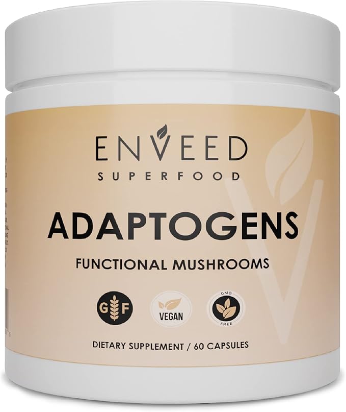 Enveed Superfoods ADAPTOGENS 100% Natural Ingredients—30 Servings