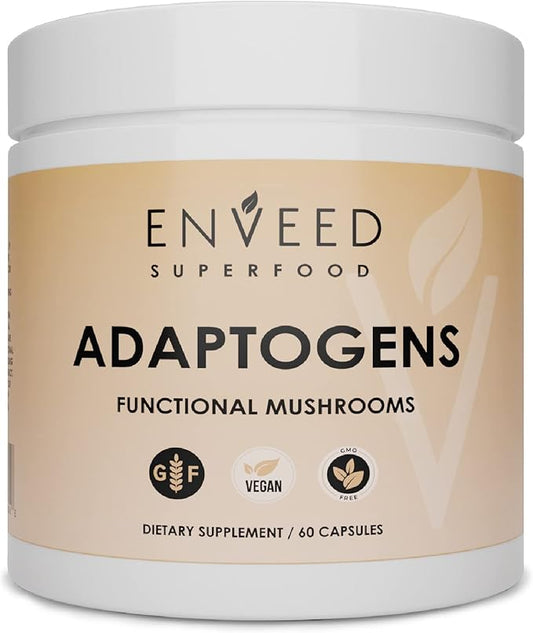 Enveed Superfoods ADAPTOGENS 100% Natural Ingredients—30 Servings