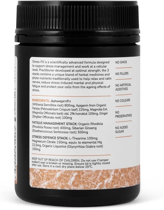 Stress-FX Stress Support & Mood Support 120 Capsules (30 Servings)