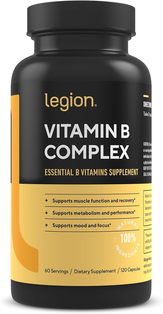 LEGION Vitamin B-Complex (120 Capsules)