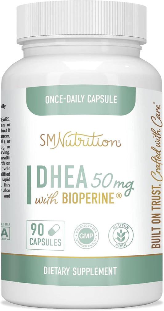 DHEA 50mg | Support Hormone Balance 3-Month Supply 90 Capsules
