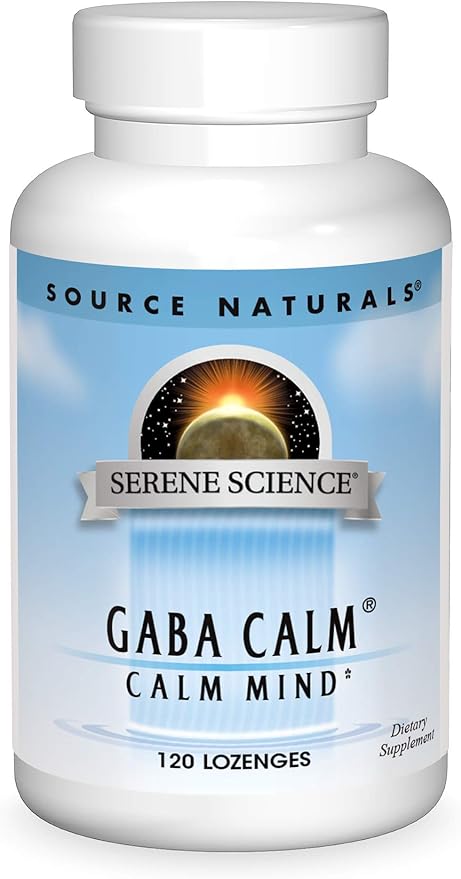 Source Naturals Serene Science, GABA Calm 120 Lozenges