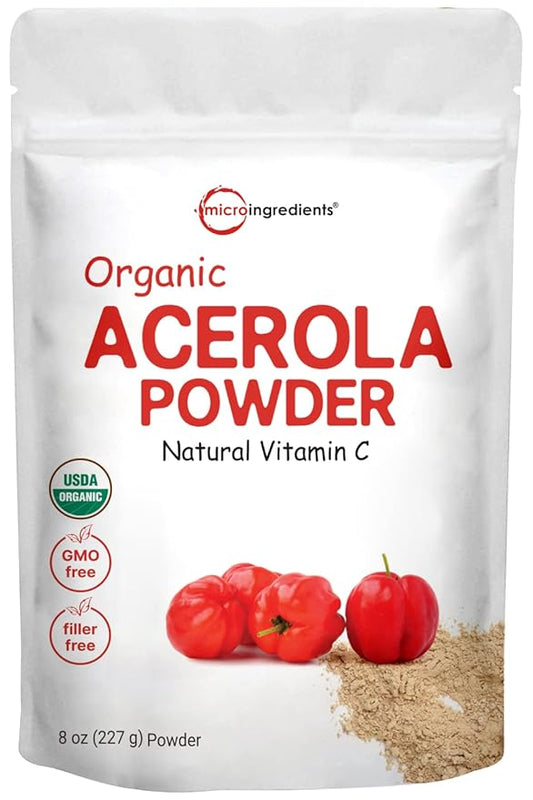 Organic Acerola Powder, 8oz