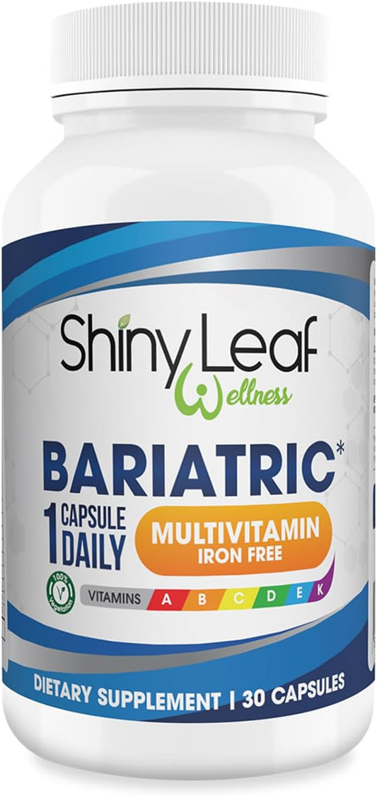 Shiny Leaf Bariatric Multivitamin Iron-Free Capsules (3 Months 90 Caps)