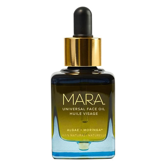 MARA - Natural Algae + Moringa Universal Face Oil | Plant-Based Skin Care | Nourishes with Algae Plankton Blend + Boosts Firmness For All Skin Types, (1.2 oz | 35 ml)