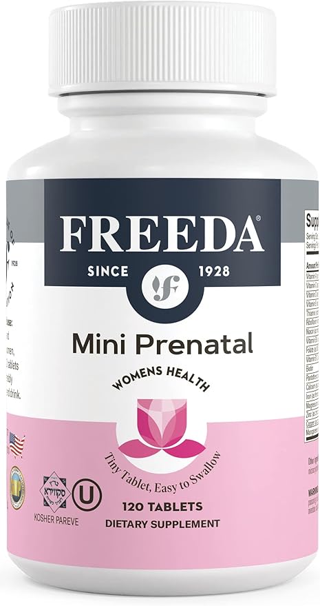 FREEDA Mini Prenatal Vitamin (120)