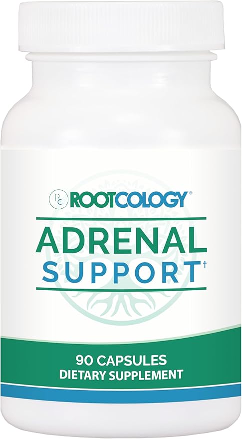 Adrenal Support - Rootcology Adaptogenic Herbal B6, Licorice (90 capsules)