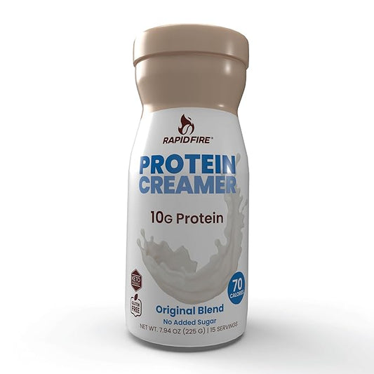 Protein Creamer, Original Blend, Keto Friendly, 10g of Protein with Vitamins and Minerals, 15 Servings, May Boost Metabolism and Increase Energy, Multi