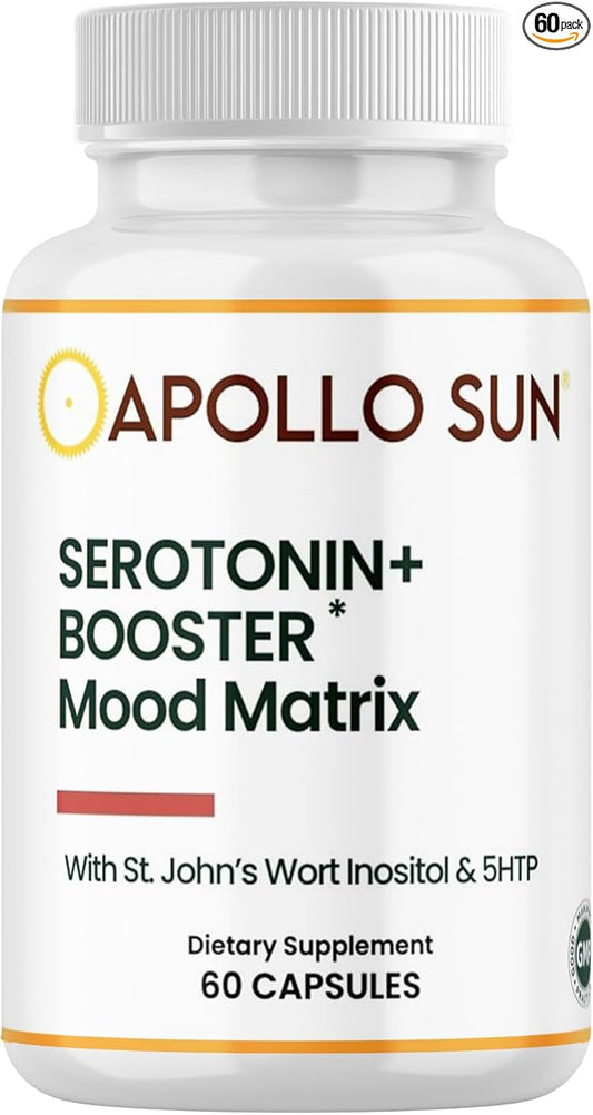 Serotonin+Booster Mood Support Matrix 5HTP Dietary 60 Count