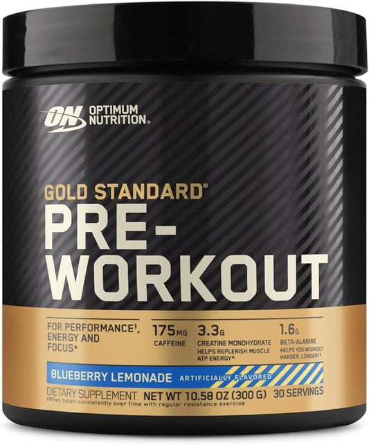 Optimum Nutrition Gold Standard Pre-Workout, Vitamin 30 Servings