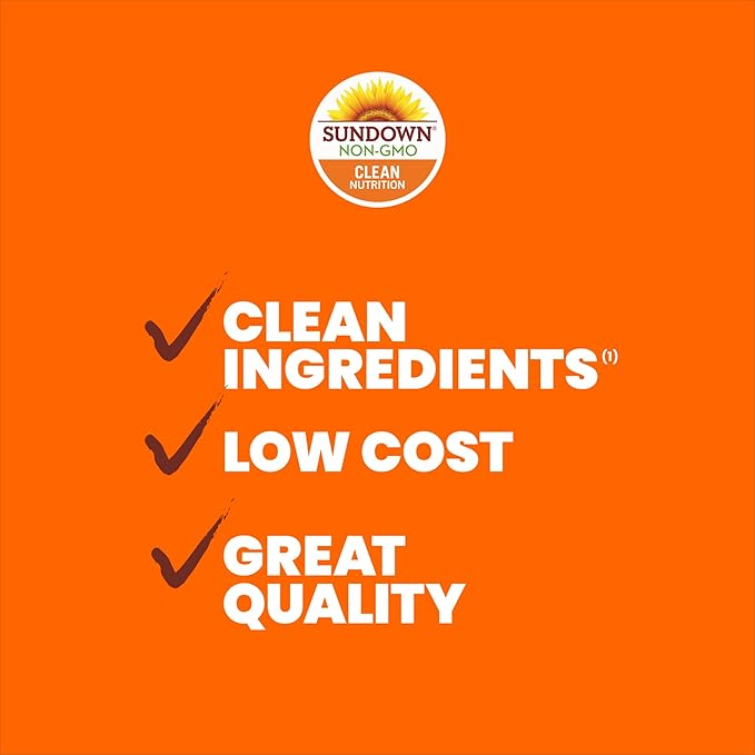 Sundown Fish Oil 1000 mg, Omega 3 Dietary 200 Softgels