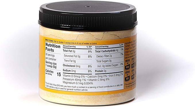 SMART Pressed Juice Immunity Wellness Drink with Organic Turmeric Curcumin Ginger Shot for Immune Support | Apple Cider Vinegar Lemon Ginger & Echinacea - Made in USA (30 Servings)