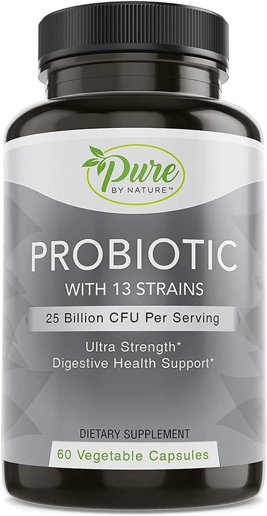 Pure By Nature Shelf Stable Probiotics 60 Vegan