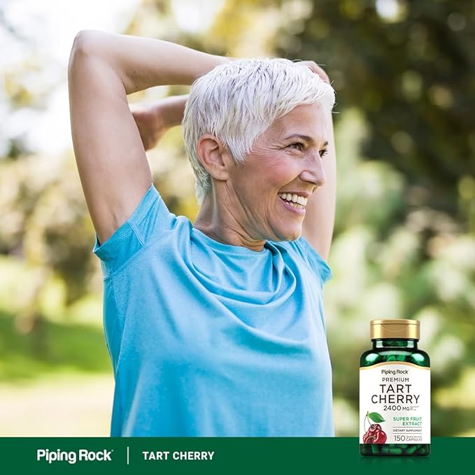Piping Rock Tart Cherry Extract Capsules 2400mg 150 Pills