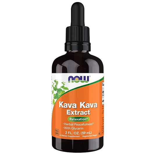 NOW Supplements, Kava Kava Liquid Extract 2-Ounce