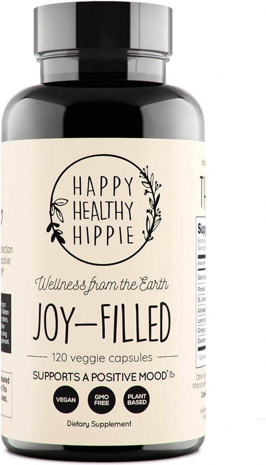 Joy-Filled Mood Support Supplement with St. 100% Plant-Based 120 ct
