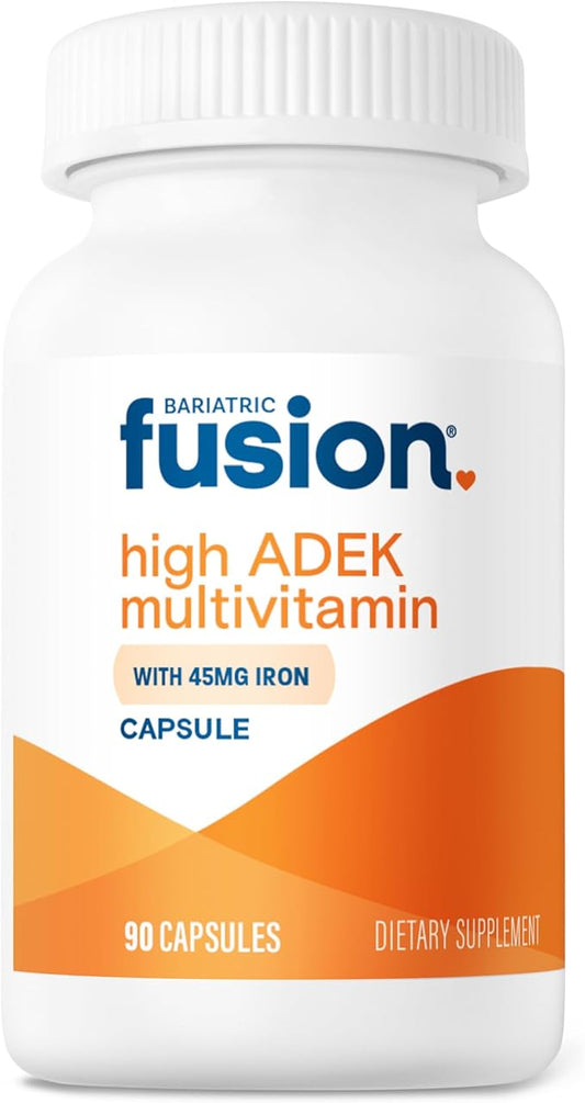 Bariatric Fusion High ADEK Multivitamin with Iron 90 Capsules