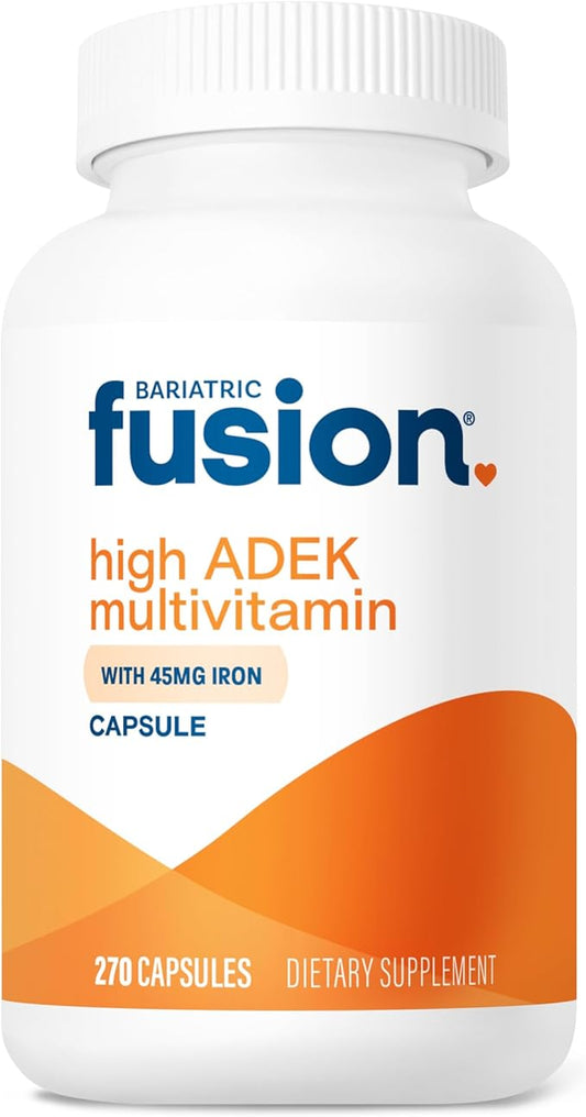 Bariatric Fusion High ADEK Multivitamin with Iron 270 Capsules