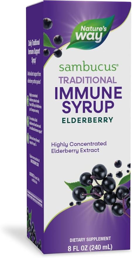 Nature’s Way Sambucus Elderberry Traditional Immune 8 Fl