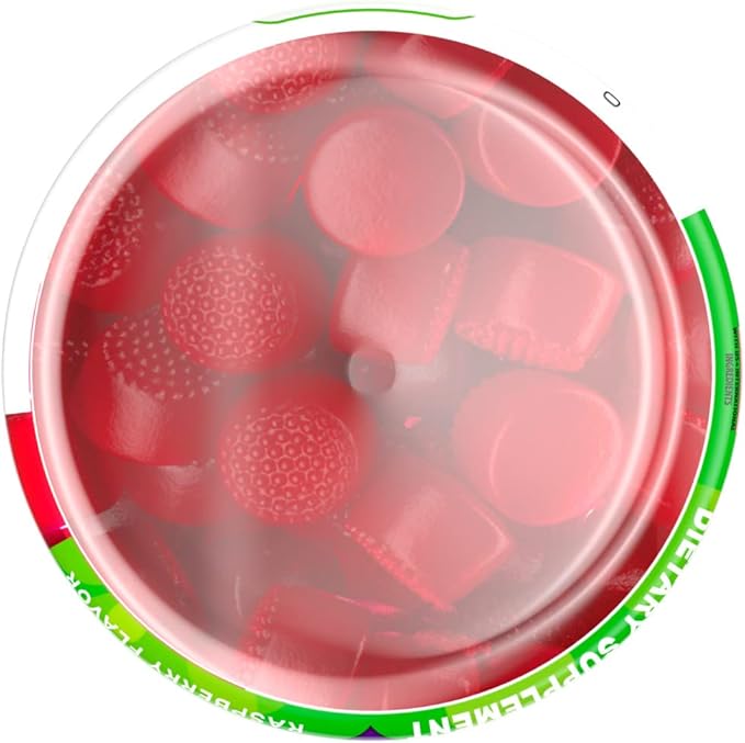Vitafusion B12 Gummy Vitamins, Delicious Raspberry 60ct (30 (30 Day