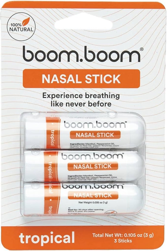BoomBoom Nasal Stick (3 Pack)