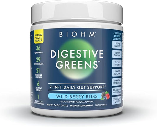 BIOHM Essential Digestive Greens, Green Superfood