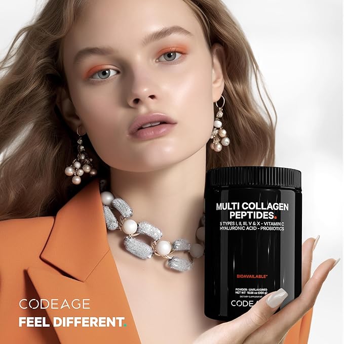 Codeage Multi Collagen Peptides + Probiotics 10.58oz