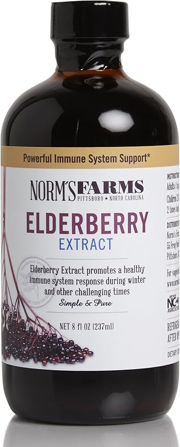 Norm's Farms American Elderberry Extract 8 Oz.