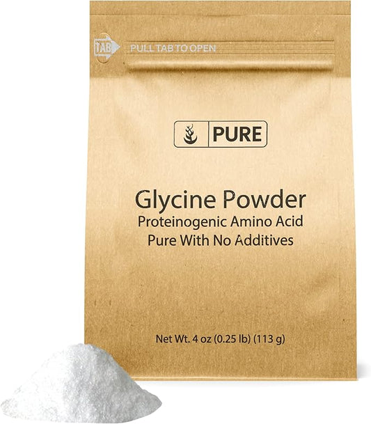 PURE ORIGINAL INGREDIENTS Glycine Powder (4oz)